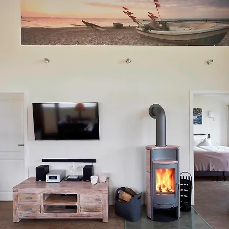 بيت للعطل Luxuswellnesshaus Seemannskoje Bliesdorf
